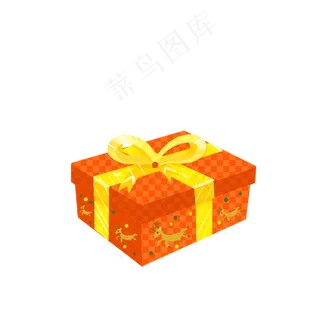 圣诞礼物盒卡通可爱节日素材,免抠元素
