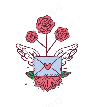 银色情人节矢量