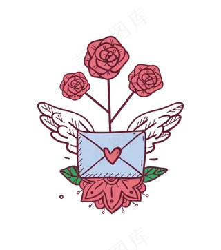 银色情人节矢量