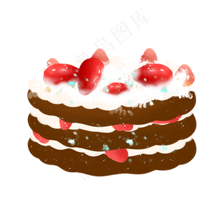 巧克力草莓蛋糕