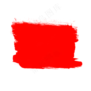 红色方形印章点状