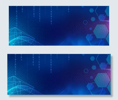 商务科技数字线条智能banner 商务科技数字线条智能banner