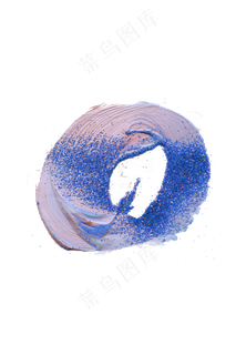 水彩金箔印记,免抠元素