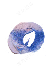 水彩金箔印记,免抠元素