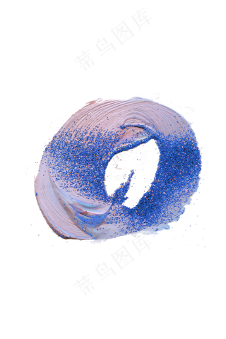 水彩金箔印记,免抠元素