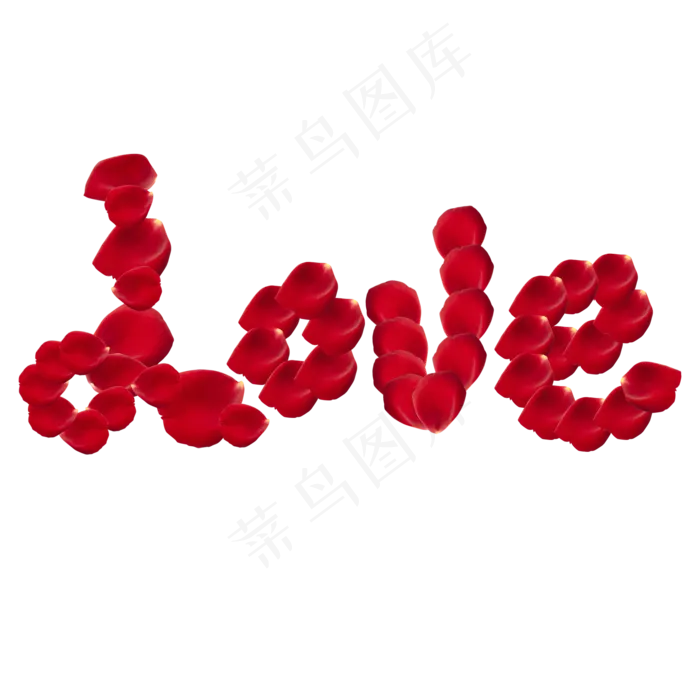 LOVE的玫瑰花瓣(2000X2000(DPI:300))psd模版下载