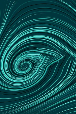 蓝色简约科技线条平面素材