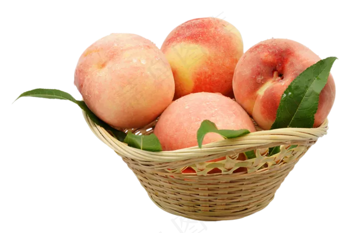 新鲜水果桃子(2998*2000px 300 dpi )