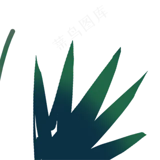卡通植物绿叶下载