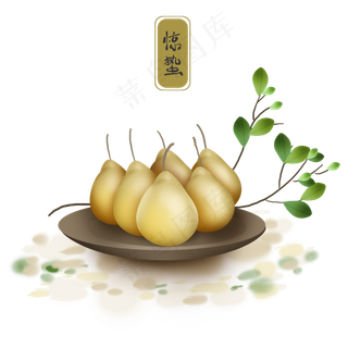 二十四节气惊蛰传统文化吃梨