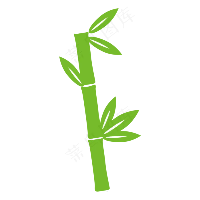 中国风绿色植物竹子,免抠元素(2000*2000px 300 dpi )ai矢量模版下载
