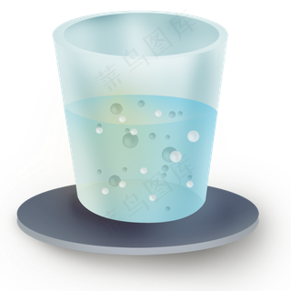 立体水杯和饮用水