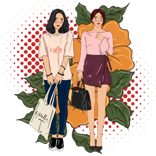 复古双十一模特清新女生小插图