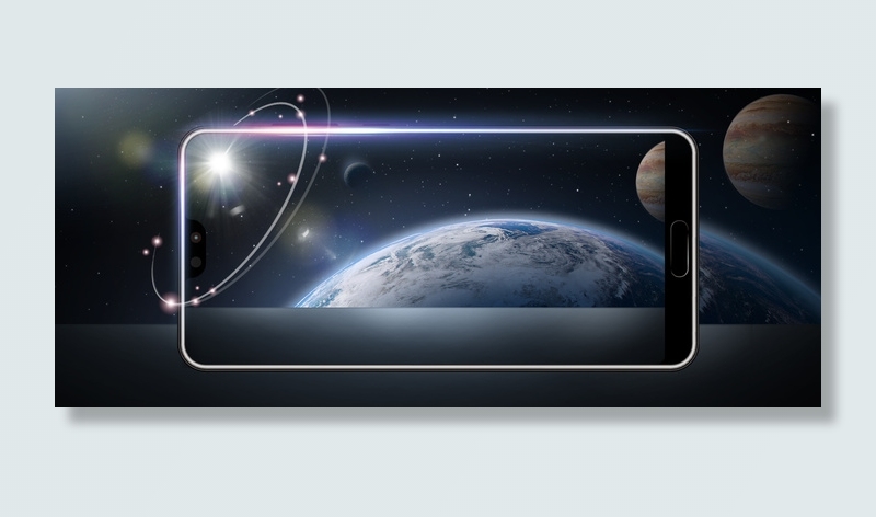 手机科技星空创意背景