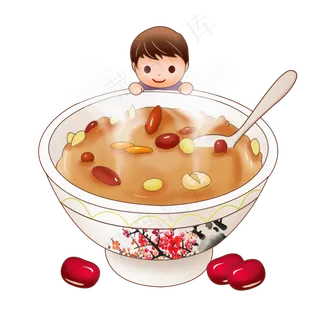 腊八粥PSD透明底,免抠元素 腊八粥PSD透明底,免抠元素