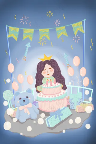 生日庆祝生日蛋糕