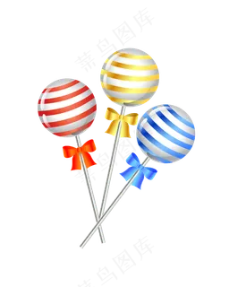 彩色棒棒糖,免抠元素