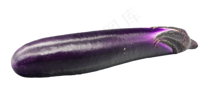紫色长茄子食材