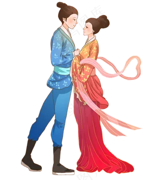 七夕情人节牛郎织女