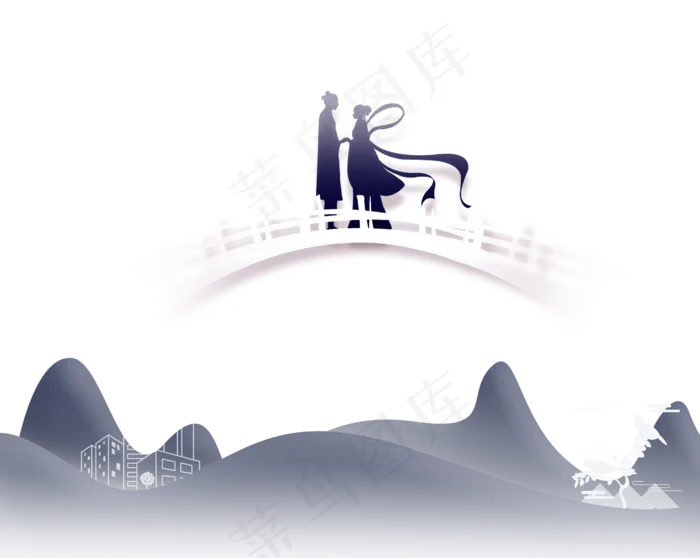 七夕相约(2510X2000(DPI:72))psd模版下载