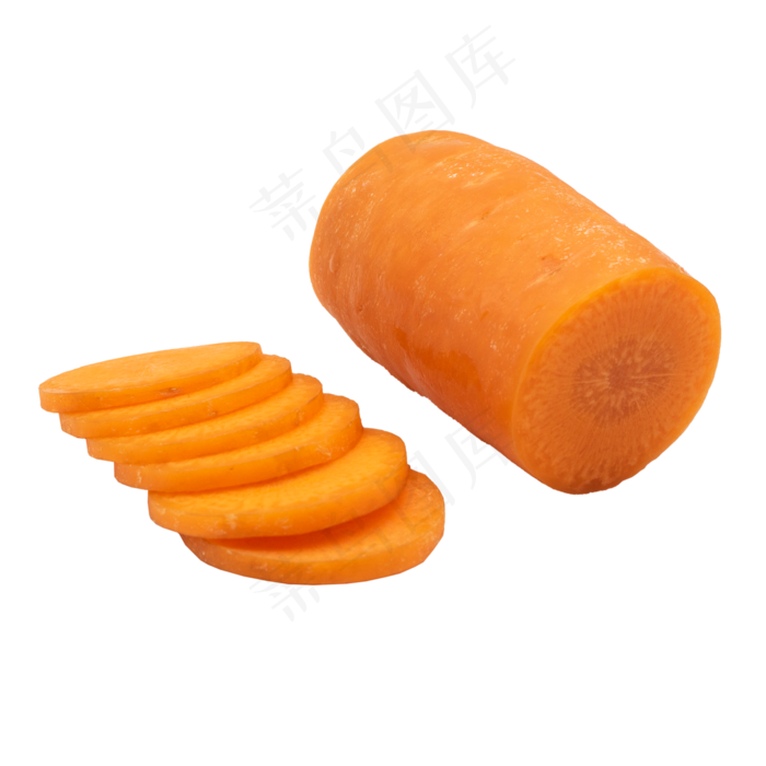 蔬菜胡萝卜切片