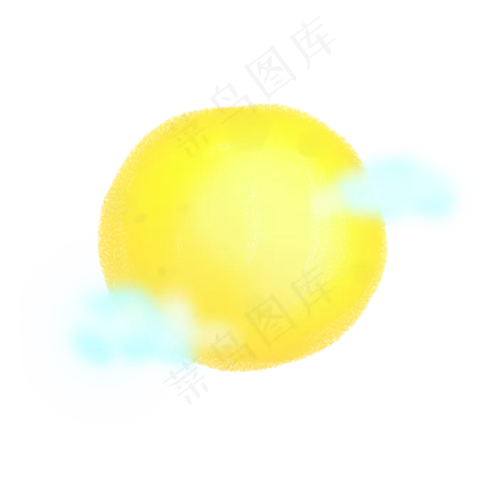 黄色月亮 (2000X2000(DPI:300))psd模版下载
