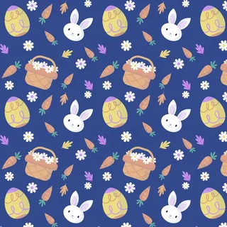 平面设计复活节图案