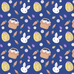 平面设计复活节图案