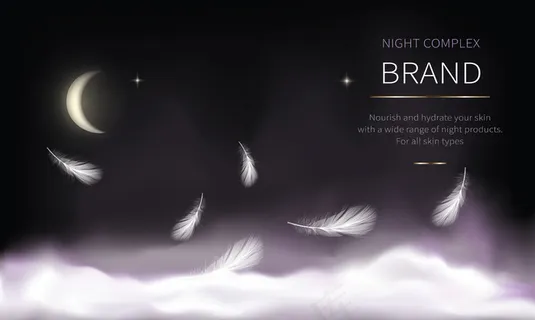 化妆品夜间背景 化妆品夜间背景