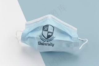 高角度返校医用面罩