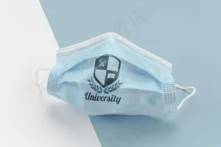 高角度返校医用面罩