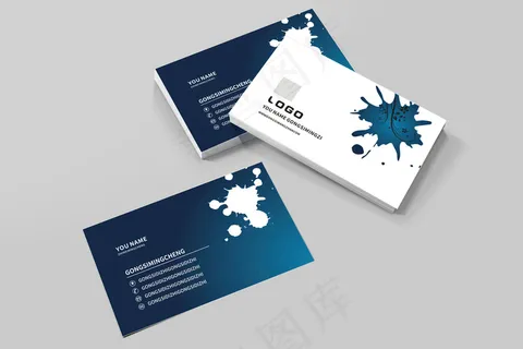 时尚大气创意名片设计