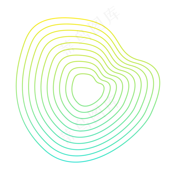 渐变线条免抠PNG(2000X2000(DPI:300))ai矢量模版下载