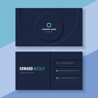Neumorph名片模板