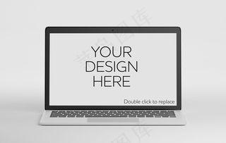 独立笔记本电脑模型样机