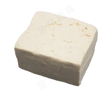 一块白色豆腐
