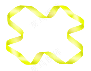 七夕情人节爱情彩带装饰免抠png