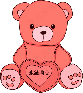 七夕情人节手绘爱情娃娃