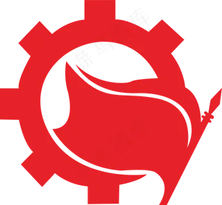 红色的国旗免抠图