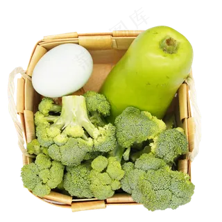 编织筐绿色蔬菜 编织筐绿色蔬菜