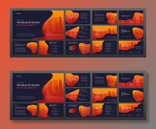 业务演示文稿powerpoint模板集