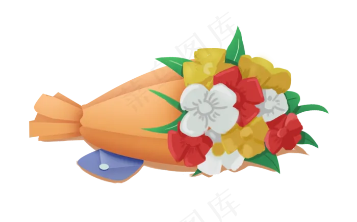 教师节花束鲜花贺卡卡片