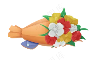 教师节花束鲜花贺卡卡片