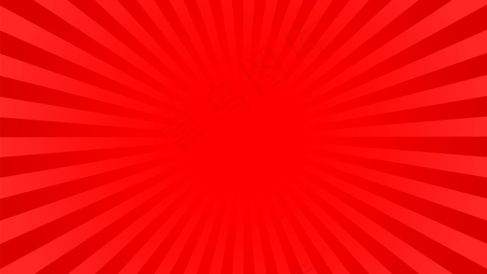 明亮的红光背景：漫画，波普艺术风格。