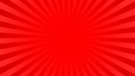 明亮的红光背景：漫画，波普艺术风格。