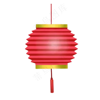 每逢佳节红灯笼手绘插图