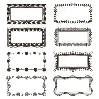 花式装饰框手绘套装