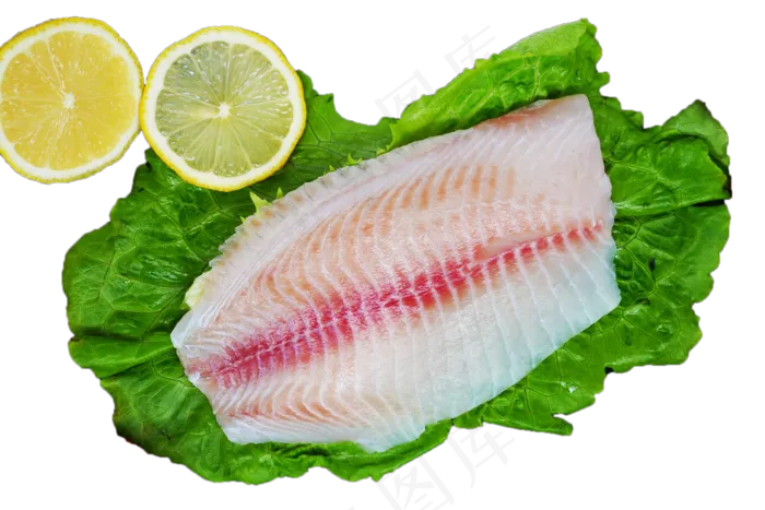 鱼食材生菜(2000X1334(DPI:350))psd模版下载