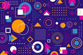 平面几何模型样机背景