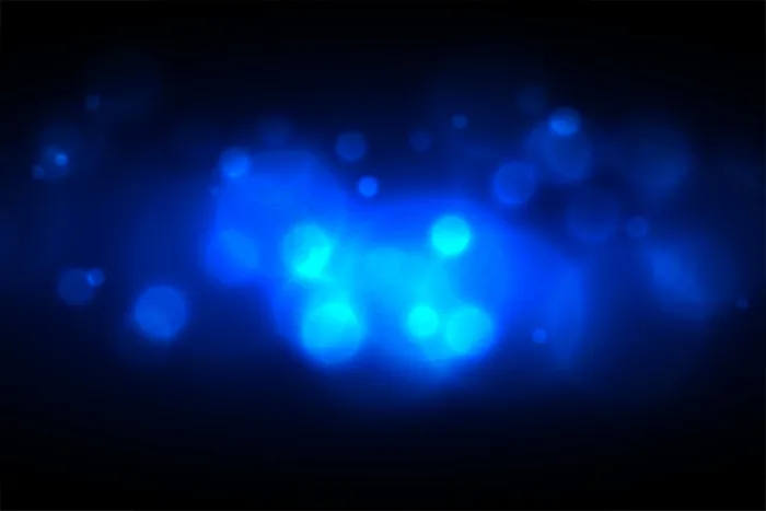 发光蓝(bokeh)散景灯光效果设计eps,ai矢量模版下载